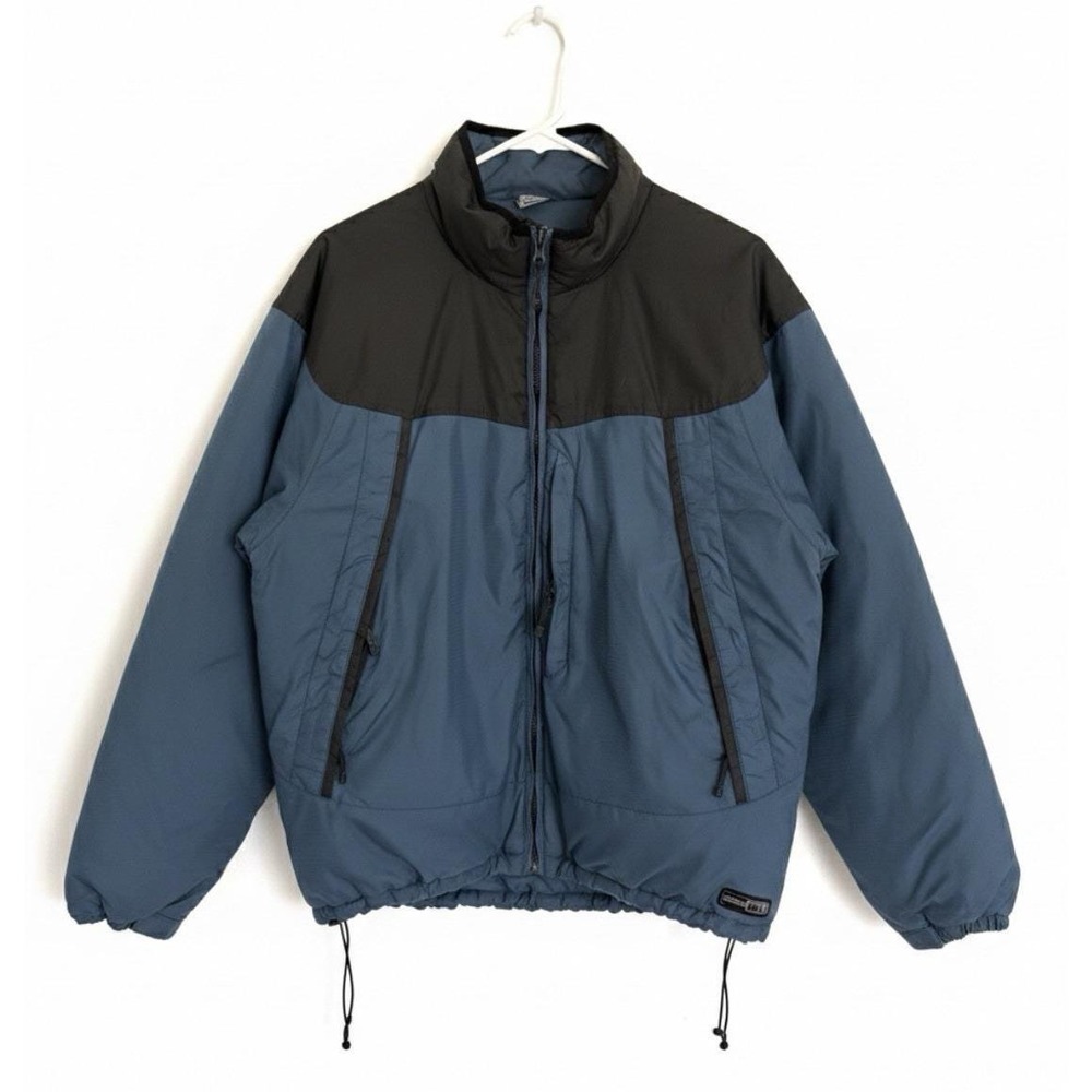 REI Vintage 80s‎ Reversible Goose Down Jacket Mens Small Puffer Zip In Ripstop